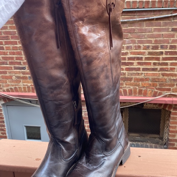 Ariat Farrah Sassy OTK Boots in Chocolate Ombré - Picture 5 of 5